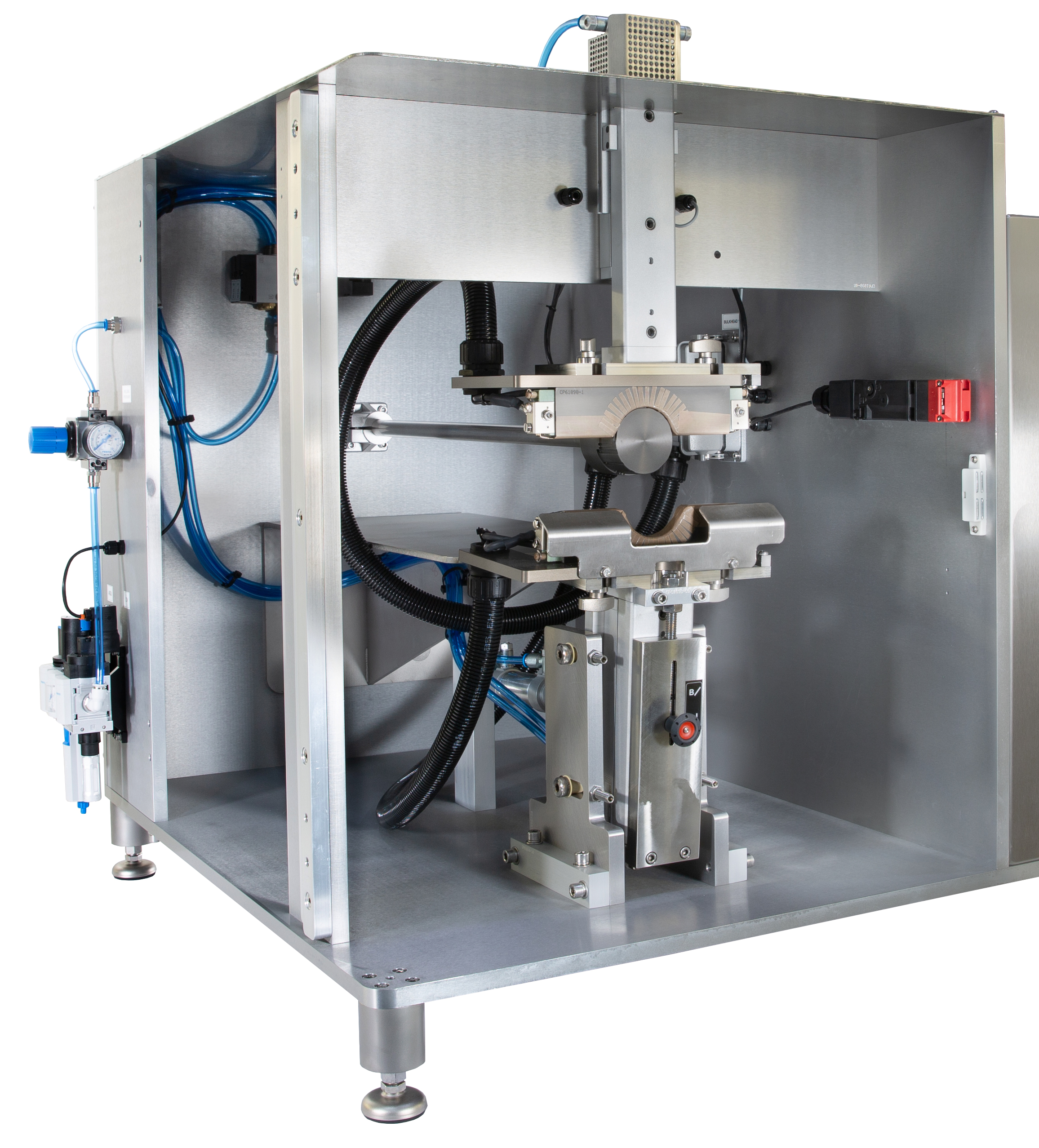Bespoke heat sealing machine for medical component sealing
