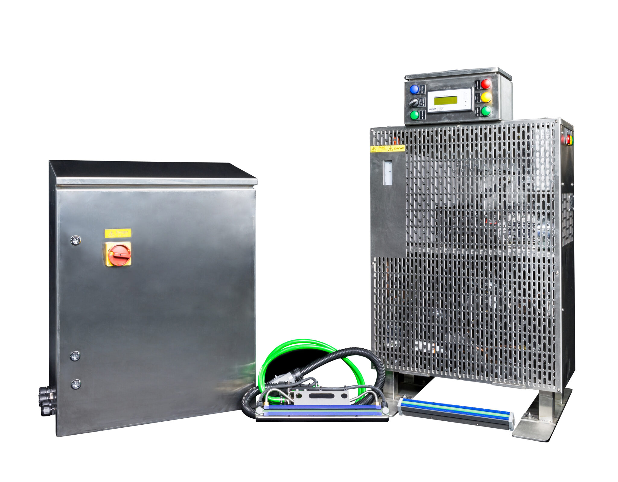 QPH complete set including jaws and chiller