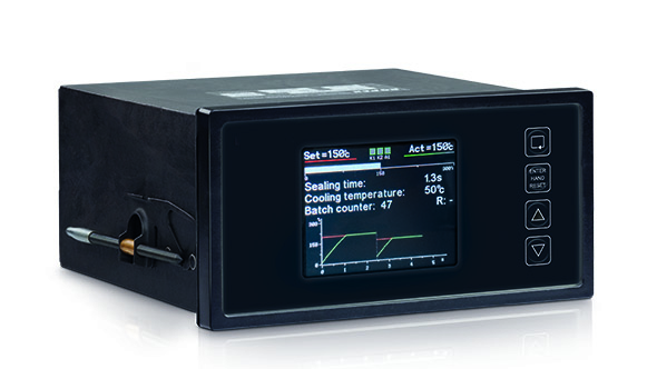 Precision temperature control system for industrial heat sealing application